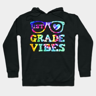 Back To School 1st Grade Vibes First Day Teacher Hoodie